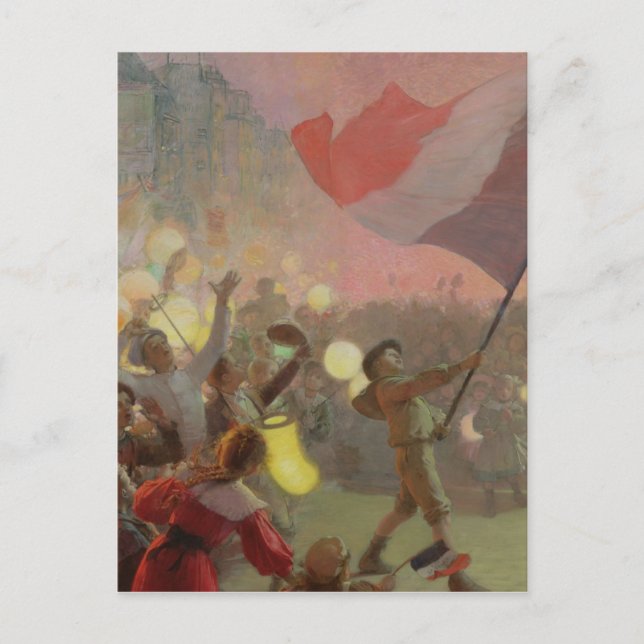 Memory of the National Festival, 1895 Postcard (Front)