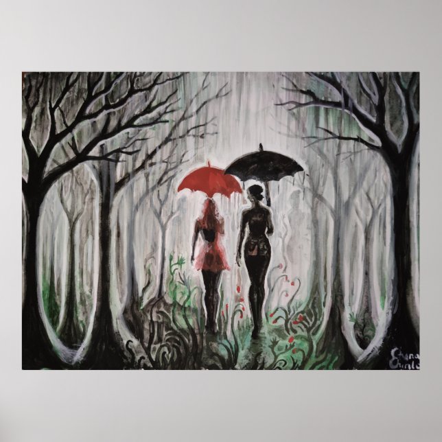 Memory of the rain poster (Front)