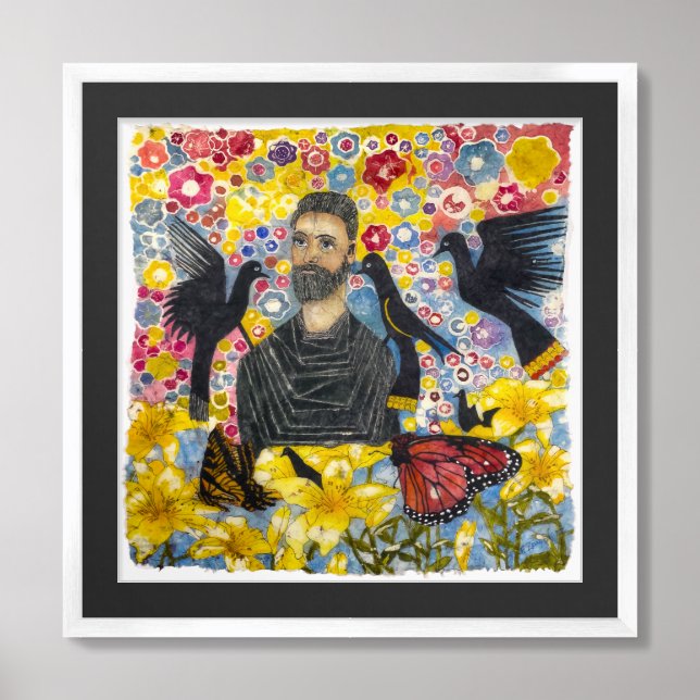 Memory of the Saint "Memoria Sancti" Framed Art (Framed Front)