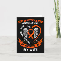 Memory Of Wife Leukemia Awareness Memorial Gifts H