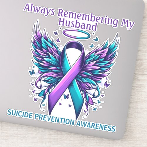 Memory Personalized Suicide Prevention Awareness  Sticker