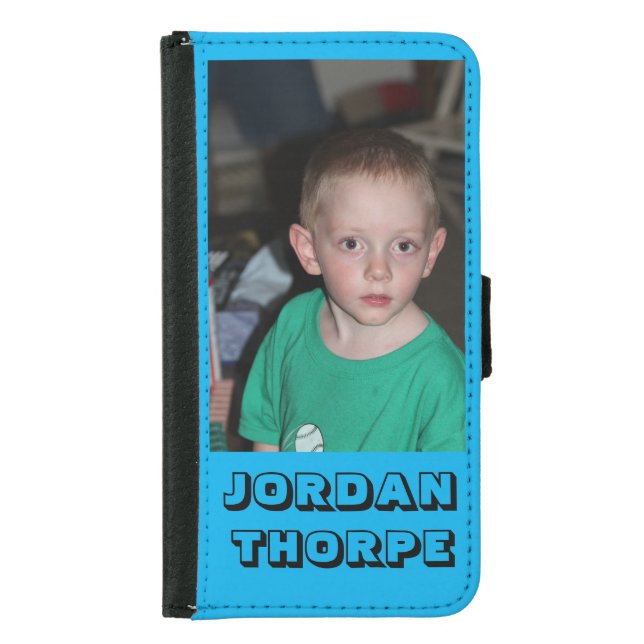 Memory Phone Case. Samsung Galaxy Wallet Case (Front)