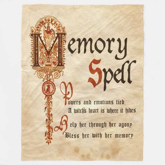 Memory Spell Fleece Blanket