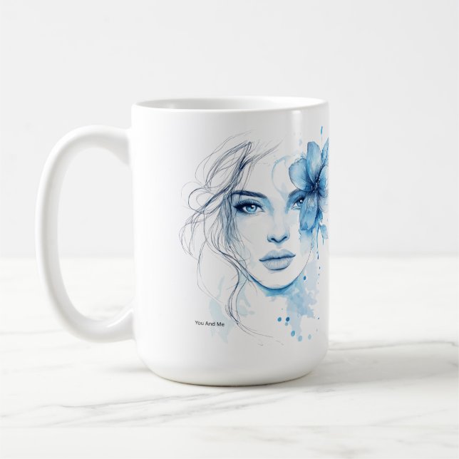 MemoryUs You And Me song lyric coffee Mug (Left)