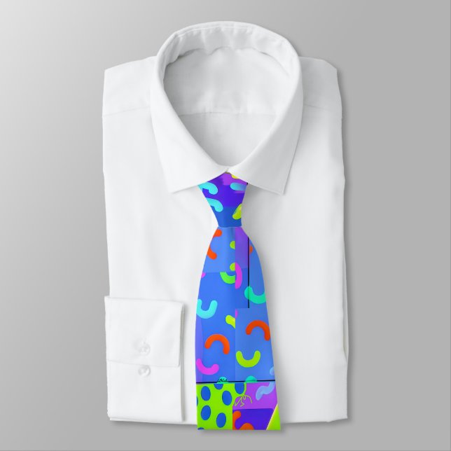 Mempherciser Machinations Neck Tie (Tied)