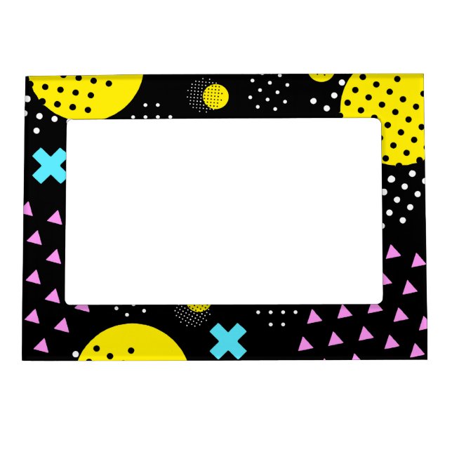 Memphis Abstract Pattern Magnetic Frame (Front)