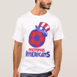 Memphis Americans Misl Retro T-shirt Indoor Soccer at Zazzle