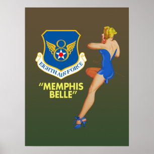 "Memphis Belle" 8th Air Force Poster