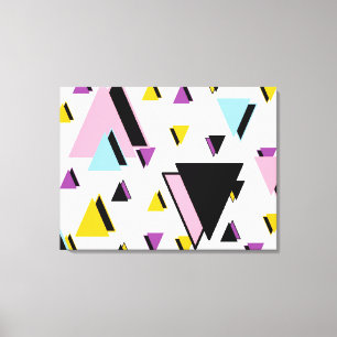 Memphis Benign Canvas Print