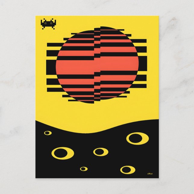 Memphis Bitossi Dream Postcard (Front)