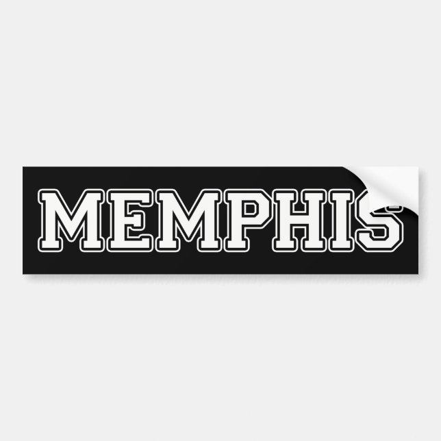 Memphis Bumper Sticker (Front)