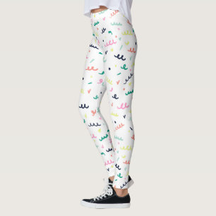 Memphis Confetti Leggings
