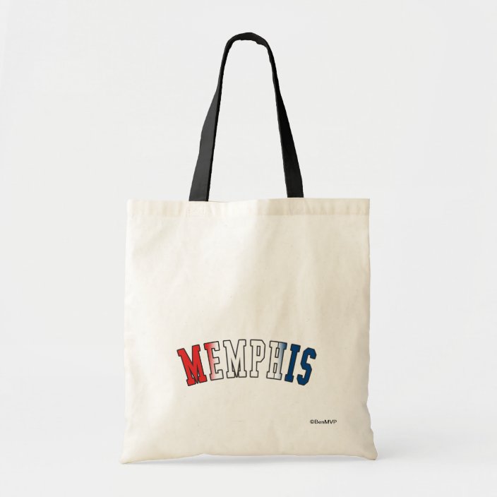 Memphis in Tennessee State Flag Colors Bag