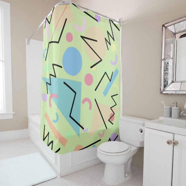 Memphis No. 103 Shower Curtain (In Situ)