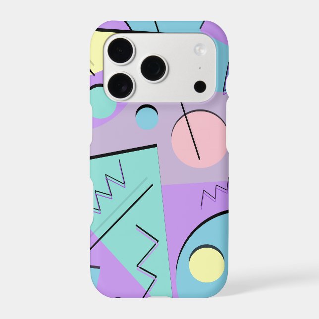Memphis No. 94 Iphone Case (Back)