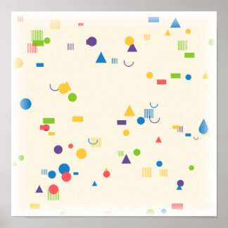 Memphis Pattern - Bold Geometric Print