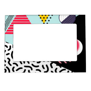 Memphis Pattern Magnetic Frame