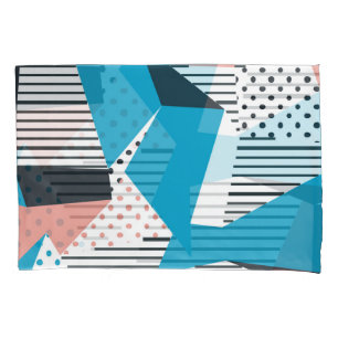 Memphis Pattern: Minimalist Abstract Trend Pillow Case