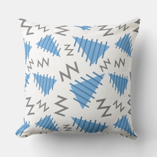 Memphis Pattern throw pillows