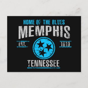 Memphis Postcard by KDRTRAVEL at Zazzle