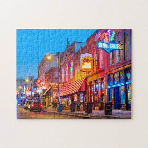 Memphis Skyline Tennessee Images Memphis Images Ci Jigsaw Puzzle
