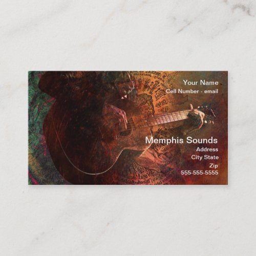Memphis Sounds Business Cards