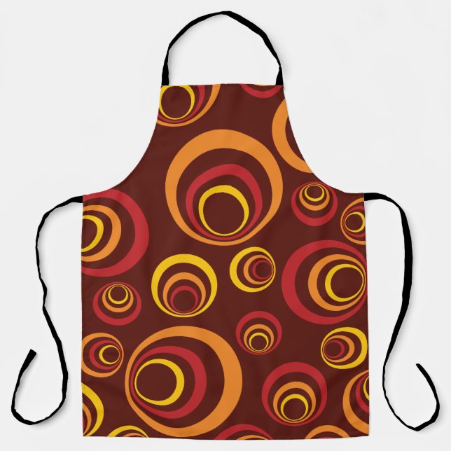 Memphis style. Retro cartridge, pop art background Apron (Front)