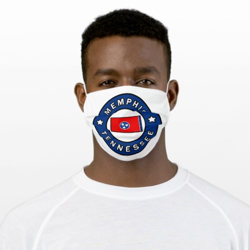 Memphis Tennessee Adult Cloth Face Mask