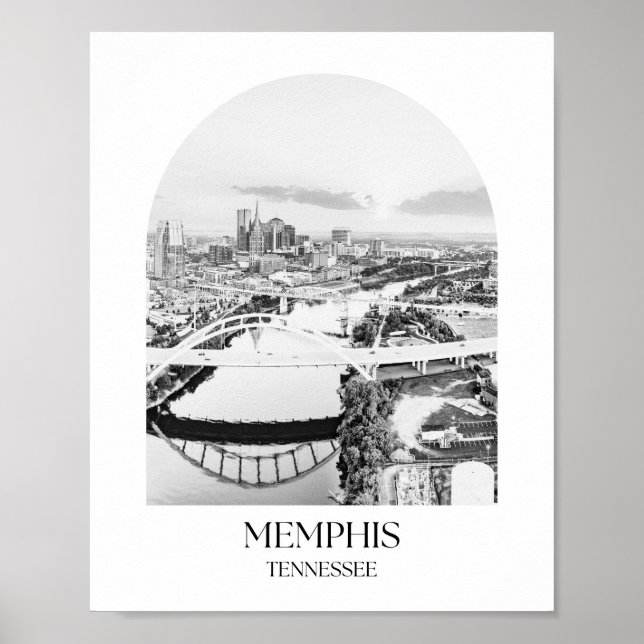Memphis Tennessee Arch Photo Print (Front)