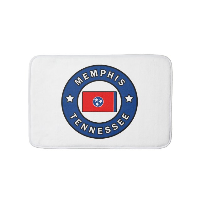 Memphis Tennessee Bath Mat (Front)