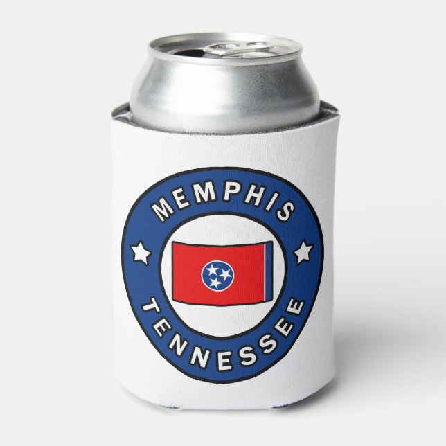 Memphis Tennessee Can Cooler (Can Front)