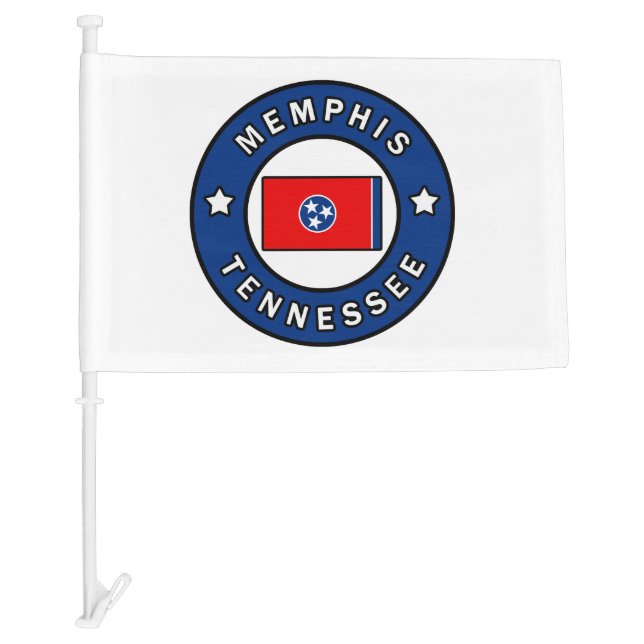 Memphis Tennessee Car Flag (Front)