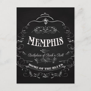 Memphis, Tennessee - City with Soul Postcard