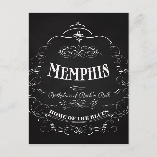 Memphis, Tennessee - City with Soul Postcard (Front)