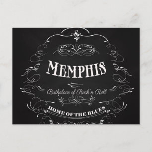 Memphis, Tennessee - City with Soul Postcard