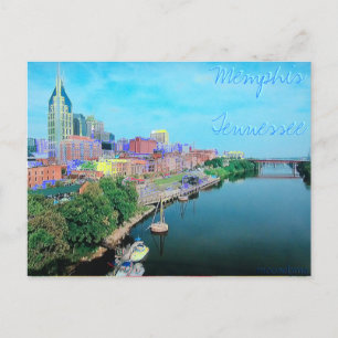 Memphis Tennessee Colored Post Card