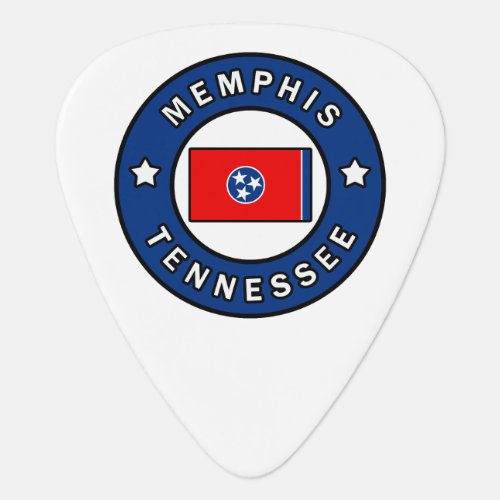 Memphis Tennessee Guitar Pick