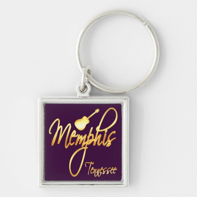 Memphis, Tennessee Keychain (Front)