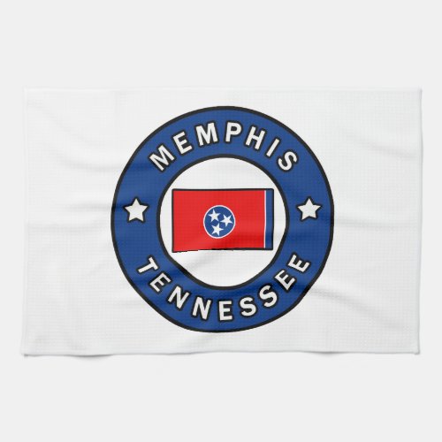 Memphis Tennessee Kitchen Towel