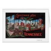 Memphis, Tennessee - Large Letter Scenes (Front Horizontal)