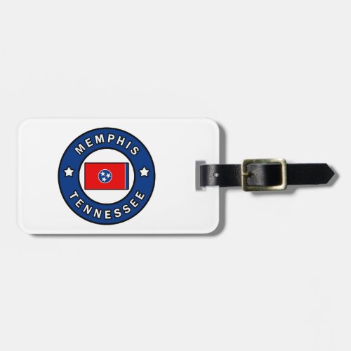 Memphis Tennessee Luggage Tag