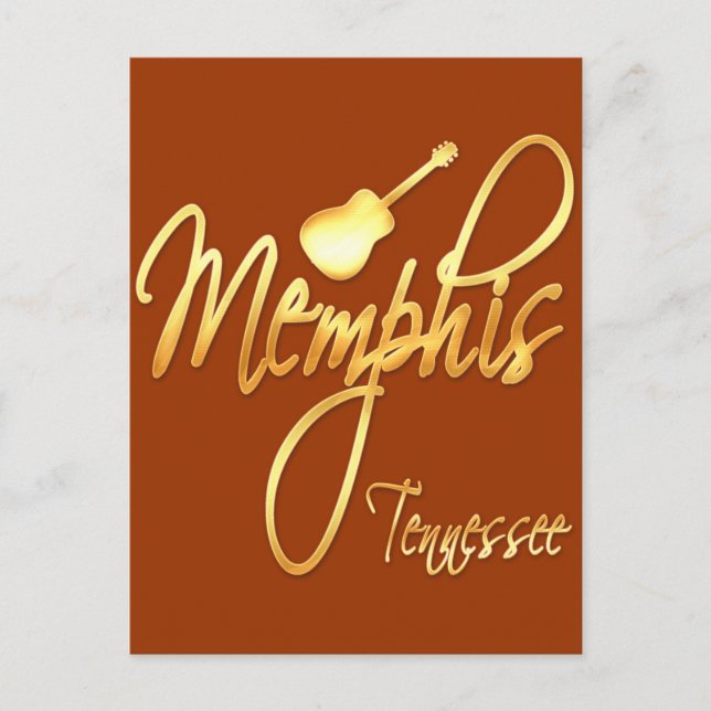 Memphis, Tennessee Postcard (Front)