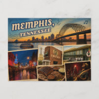 Memphis Tennessee Postcard