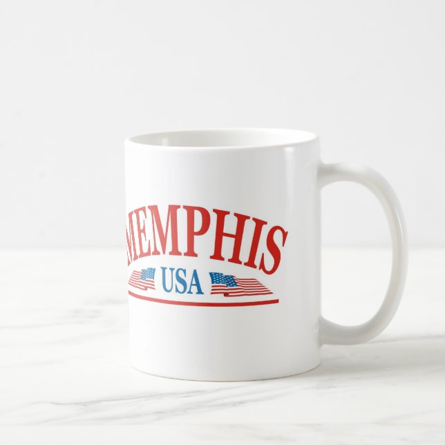 Memphis Tennessee USA Coffee Mug (Right)