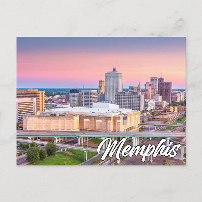 Memphis, Tennessee, USA Postcard (Front)
