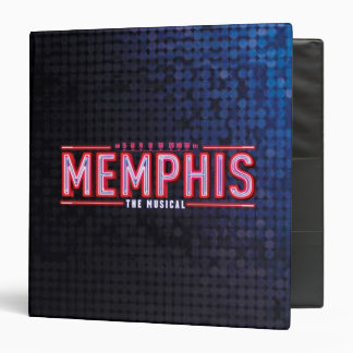 MEMPHIS - The Musical Logo 3 Ring Binder