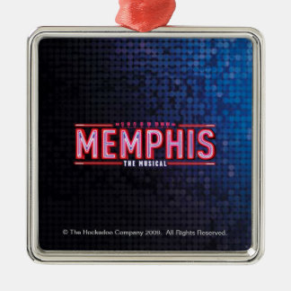 MEMPHIS - The Musical Logo Metal Ornament