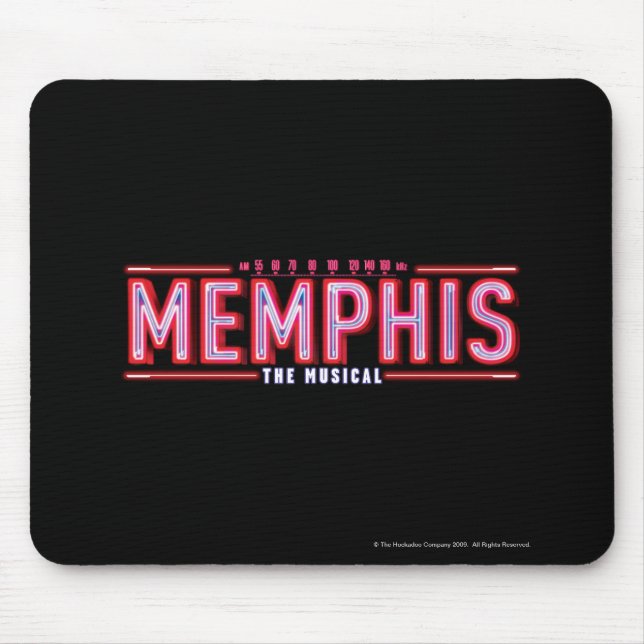 MEMPHIS - The Musical Logo Mouse Pad (Front)