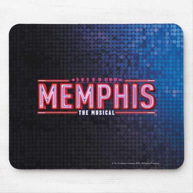 MEMPHIS - The Musical Logo Mouse Pad (Front)