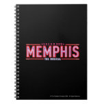 Memphis - The Musical Logo Notebook at Zazzle